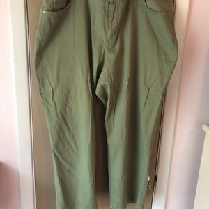 Twill Petite/Crop Pants